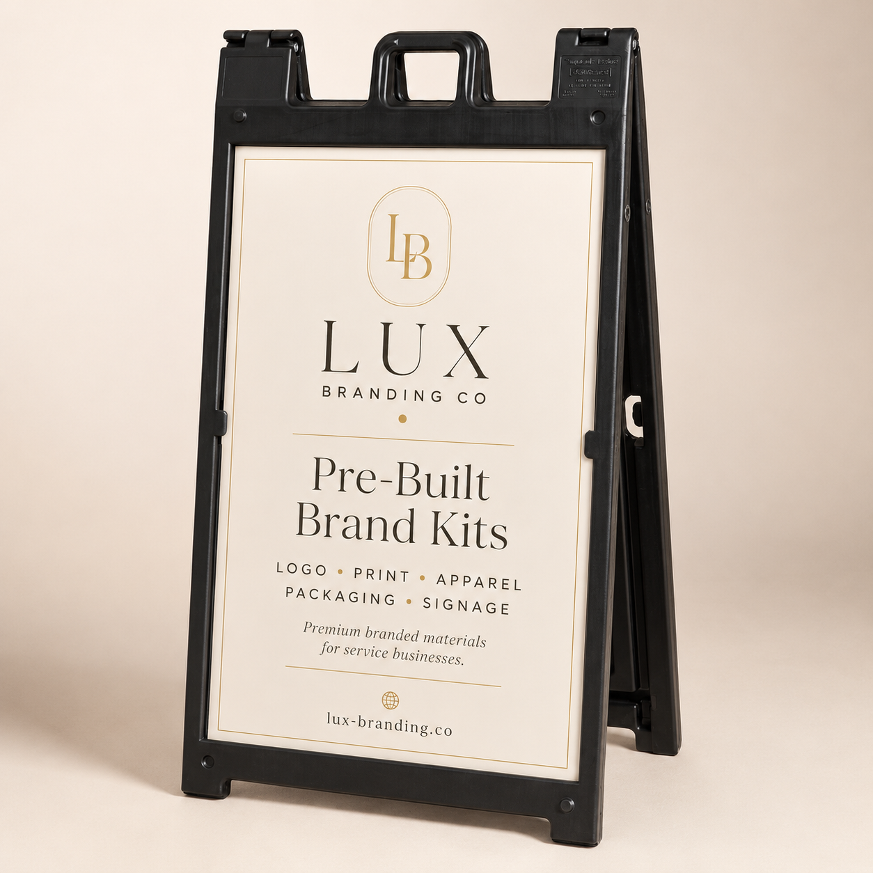 Custom A-Frame Sidewalk Signs
