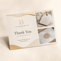 Custom Thank You Insert Cards